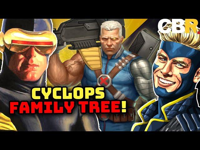X-Men: Scott Summers COMPLETE Family Tree!