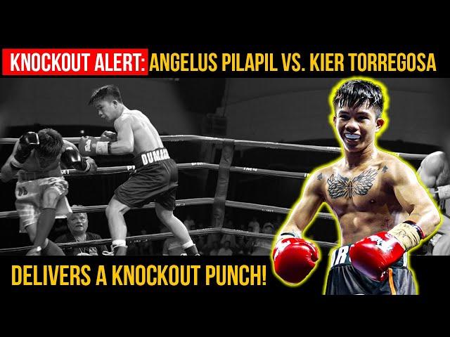 Angelus Pilapil Delivers a Stunning Knockout Punch! TKO Finish Over Kier Torregosa!