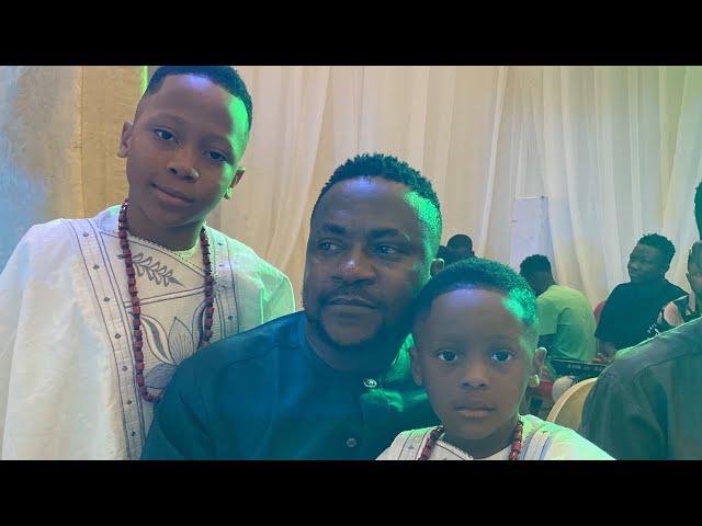 SEGUN OGUNGBE ATTENDS MOTHER-IN-LAW BURIAL CEREMONY AS WIFE, WUNMI AJIBOYE HOSTS BIG PARTY