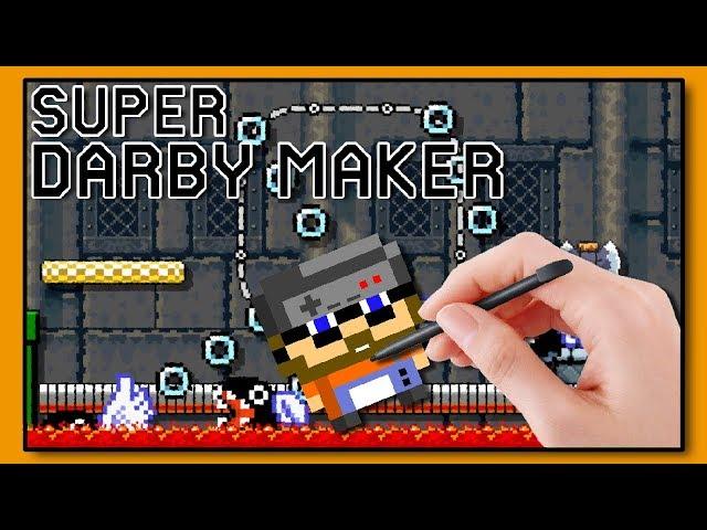 I'm in Super Mario Maker?! | Mario Maker Mods | Super Darby Maker