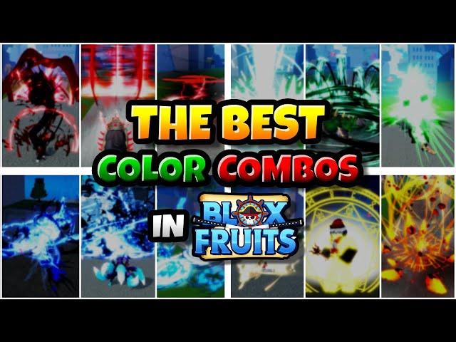 The Best COLOR COMBOS In Blox Fruits! update 23