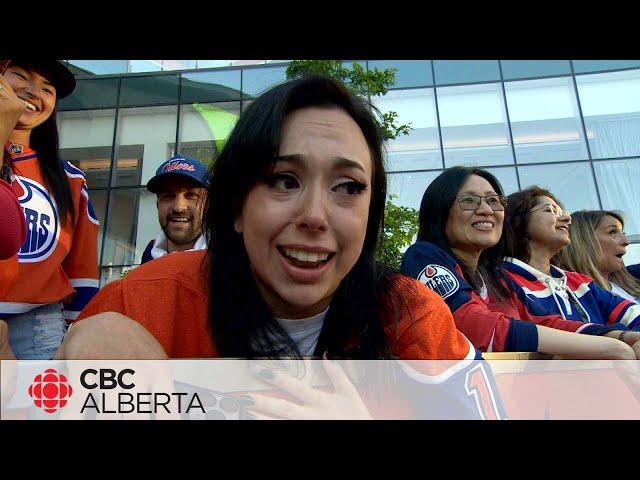 Oilers fans elated after Game 6