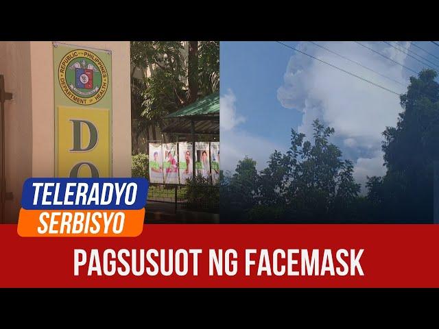 DOH recommends face masks following Kanlaon eruption | Johnson, Ikwento Mo! (09 December 2024)