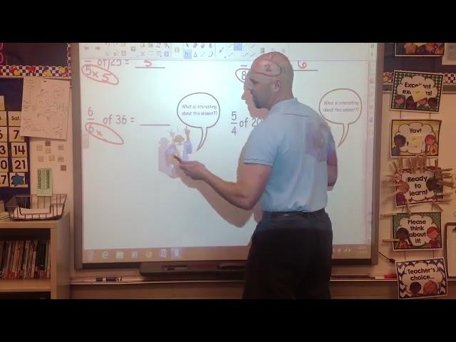 Fractions of sets using algebra