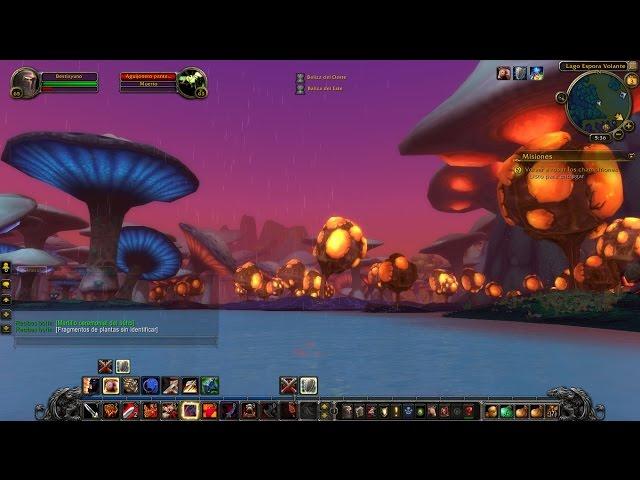 World of Warcraft gameplay en español - Parte 60 (Marisma de Zangar 2)