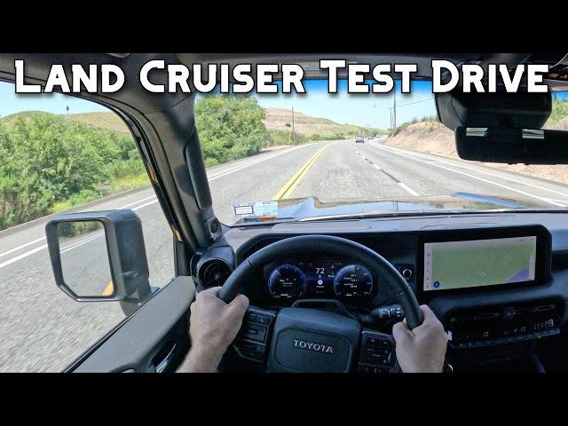 2024 Toyota Land Cruiser First Edition On Road POV Test Drive