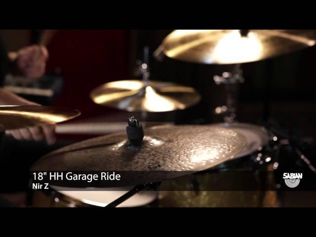 SABIAN 18" HH Garage Ride Demo by Nir Z