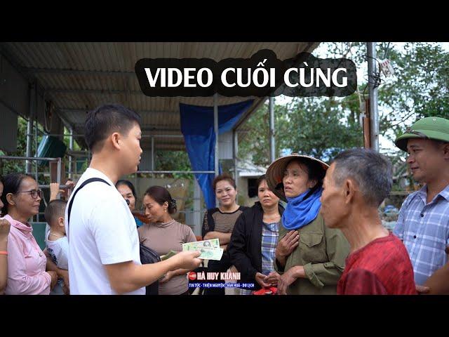 Video cuối cùng trong đợt CỨU TRỢ tới bà con vùng rốn lũ Quảng Bình.