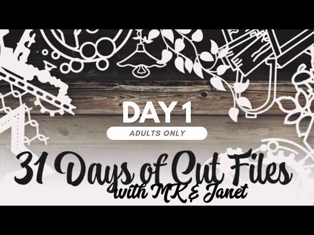 Scrapbooking Process Video: Adults Only (31 Days of Cutfiles - Day 1)