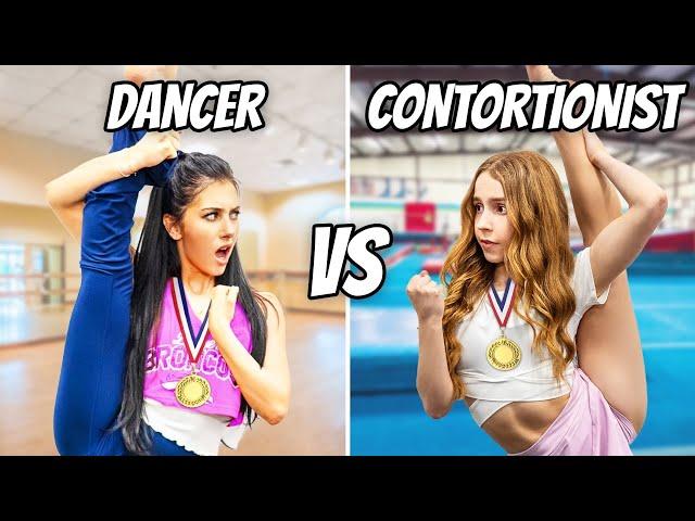 DANCER VS CONTORTIONIST Ft/@annamcnulty