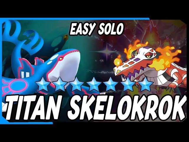 Einfachste Solo Taktik gegen Titan Skelokrok ! 7 Sterne in Karmesin & Purpur