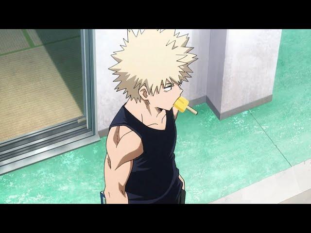 Bakugou drops his popsicle (BNHA)