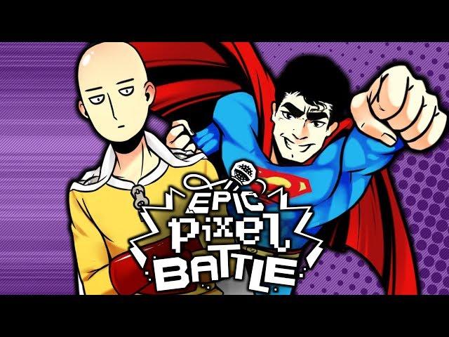 Saitama VS Superman - EPIC BATTLE PIXEL [EPB SEASON 2]