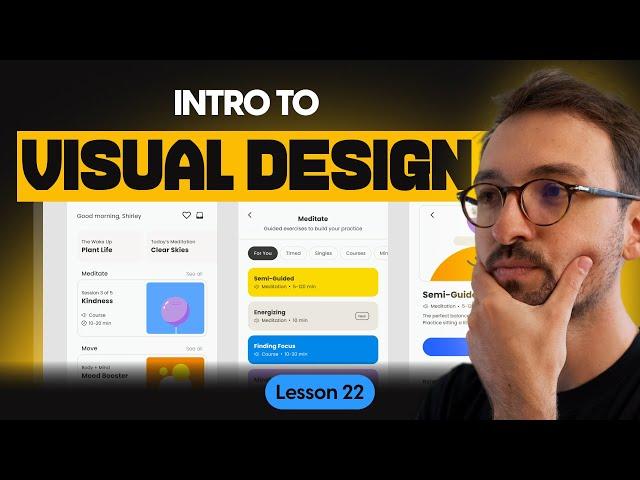 The final stage of the UX process: Visual design and handoff | Free UX course (Lesson 22)