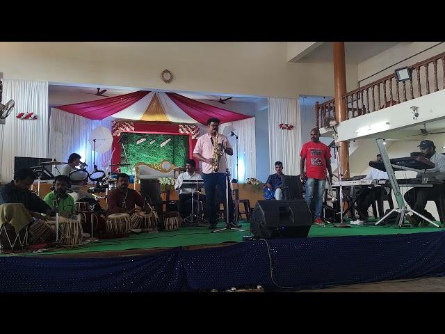 Yesu Raja Ennai Aalum Nesa Old Song Saxophone Instrumental B.Shabu