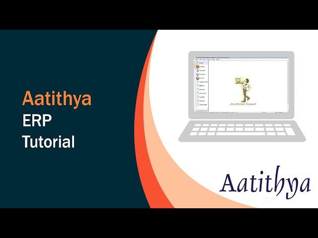 Aatithya ERP Tutorial | Hotel Management Software | Dataman