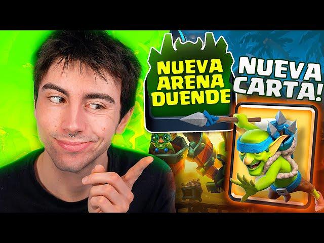 OTRA NUEVA CARTA DUENDE EN CLASH ROYALE +xd CAMBIOS EN MODO REINA DUENDE