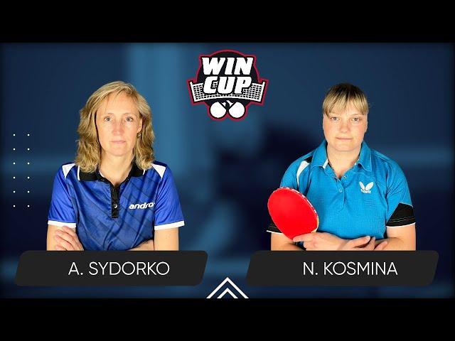 10:00 Anzhela Sydorko - Natalia Kosmina 23.11.2024 WINCUP Women Master. TABLE  1