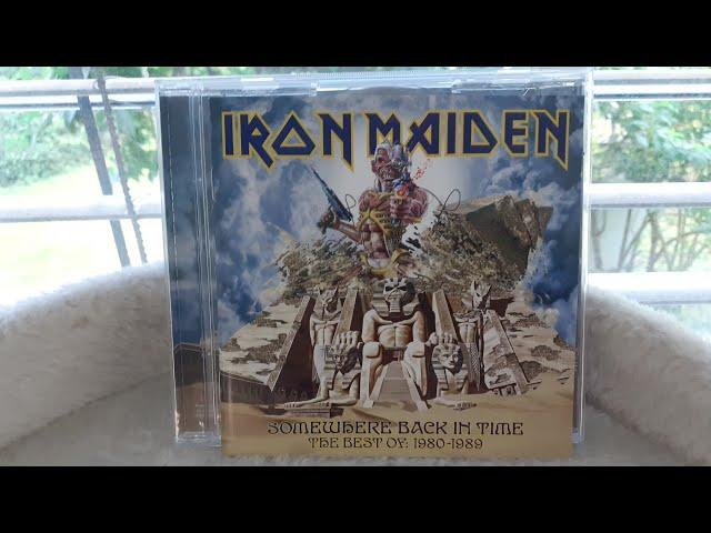 Iron Maiden - Somewhere Back In Time CD Unboxing