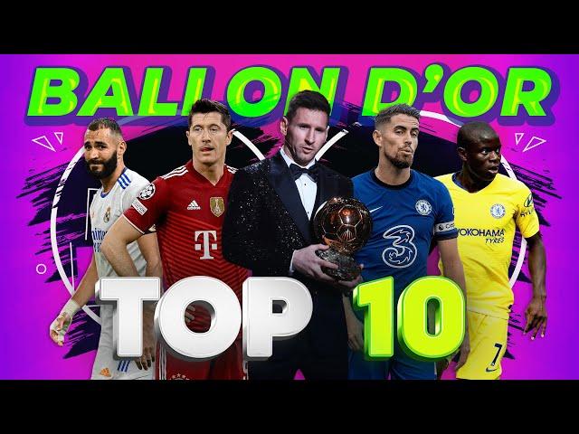 Top 10 Football Players of the Year 2021