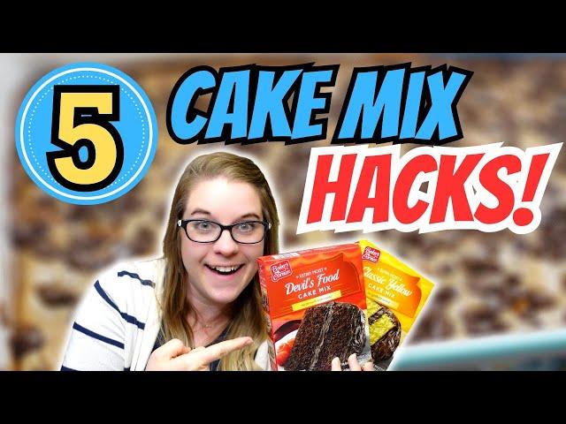 5 INCREDIBLY BRILLIANT Boxed Cake Mix Hacks | Dessert Recipes that are SUPER EASY & Delicious!!