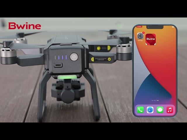 Connect to Bwine F7 Drone’s WiFi via iPhone