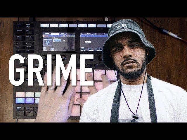 Making a GRIME type beat on the Maschine Mk3!