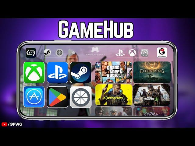 How To Setup GameHub on Mobile | New PC Emulator for Android!