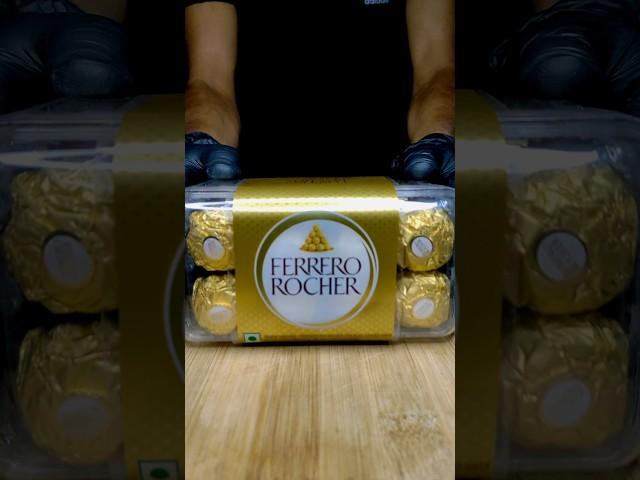 Ferrero Rocher with Ice-cream Milkshake ASMR #shorts