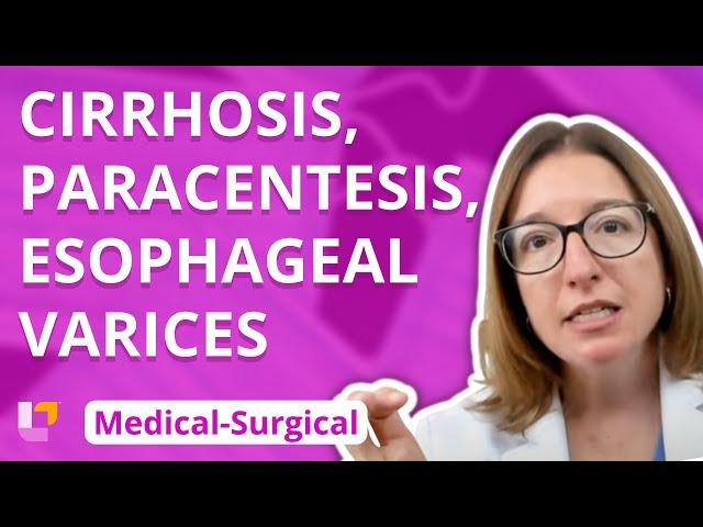 Cirrhosis, Paracentesis & Esophageal Varices - Medical-Surgical (GI) | @LevelUpRN