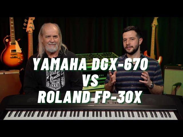 Yamaha DGX-670 vs Roland FP-30X | Which has the BEST features?