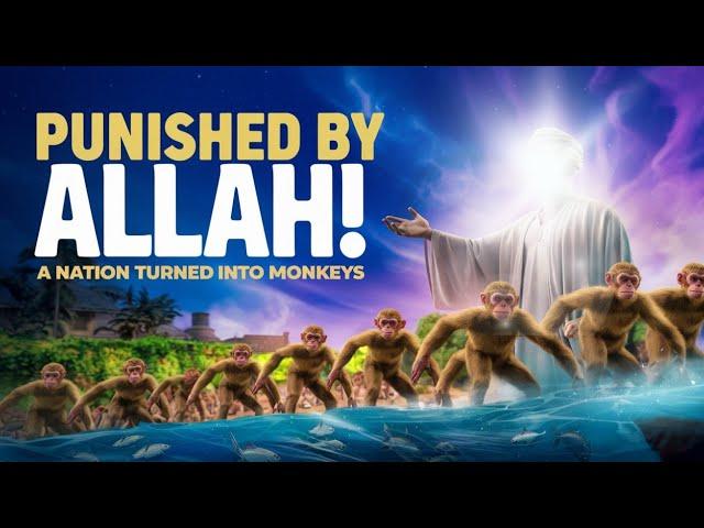 AI short Film, How did the people of Hazrat Dawood (as) become monkeys? | Qisa In English #islam