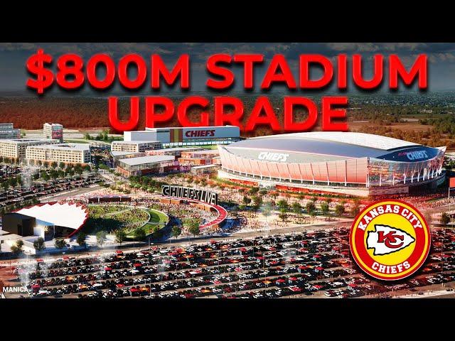 Inside Kansas City Chiefs $800M Stadium Upgrade #kansascitychiefs