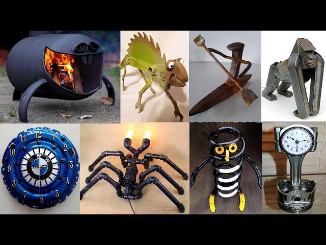 100 DIY Scrap / Junk / Rusted Metal Project Ideas