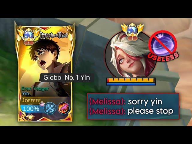 SORRY MELISSA YOUR ULT IS TOTALLY USELESS!(must watch) YIN BEST BUILD 2024