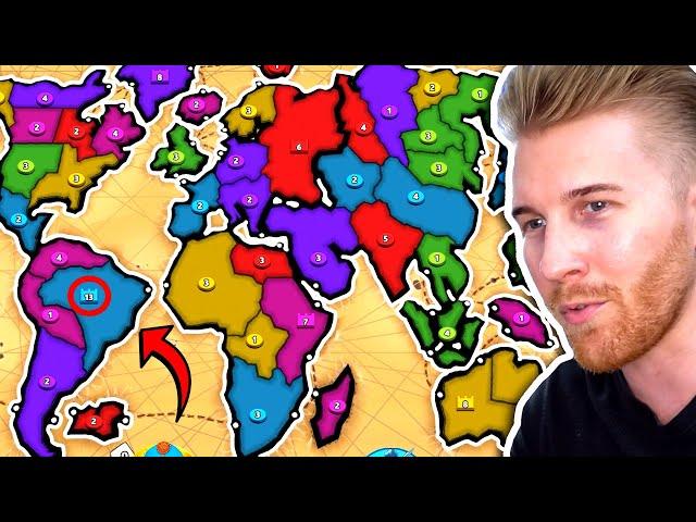 I made a huge MISTAKE by playing this multiplayer strategy game... (RISK)