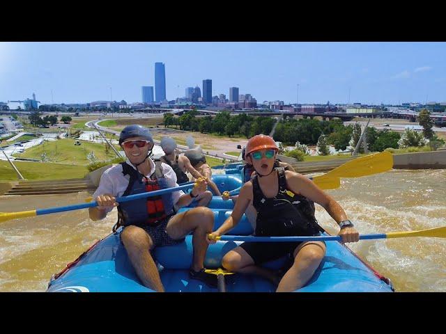 Go Whitewater Rafting In The Middle Of Oklahoma City