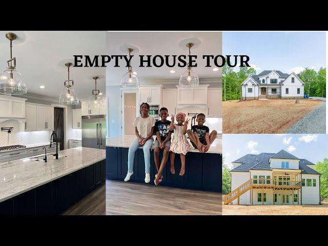 EMPTY House Tour II Fully Custom Home II New Construction Home II