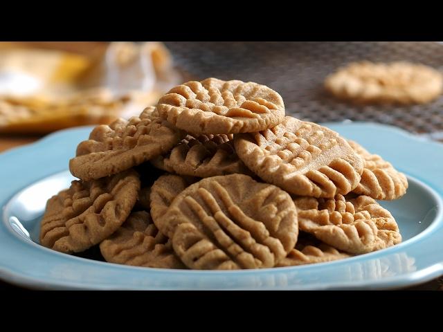 3-Ingredient Peanut Butter Cookies