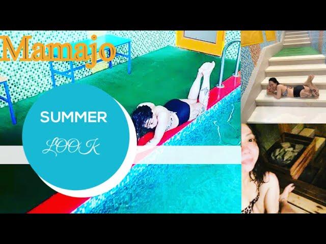 Summer feels si mamajo // aqua park moscow//sauna//swimming