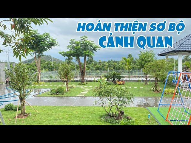 THI CÔNG NHÀ VƯỜN THÔN QUÊ - P2: SAU 7 NGÀY THI CÔNG VÀ HOÀN THIỆN SƠ BỘ