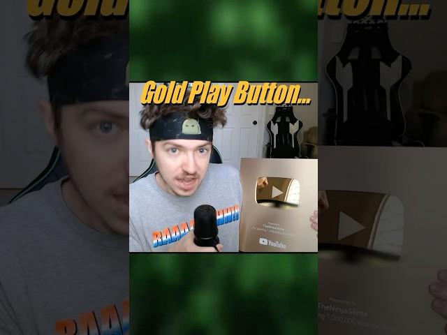 We got the Gold Play Button! #shorts