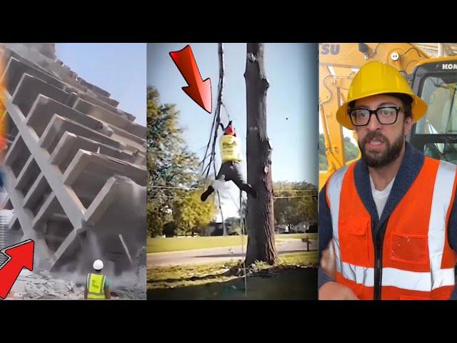 Best Fails ( 2024 ) - Construction Site Workers Compliation