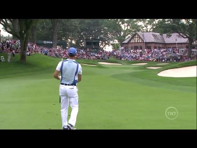 Martin Kaymer Hears a Hole-Out Roar as He Dunks it for Eagle! | 2013 PGA Championship