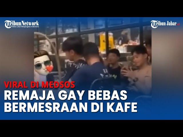 Viral Pasangan Pria Gay Mesra Terang-terangan di Tempat Umum, Langsung Ditindak Camat