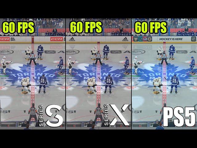 NHL 24 Xbox Series S vs. Series X vs. PS5 | Technical Review