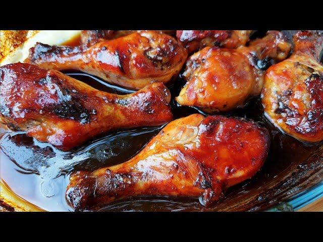 Caramelized Baked Chicken Legs (Eng Sub) | AdeLina's Kitchen