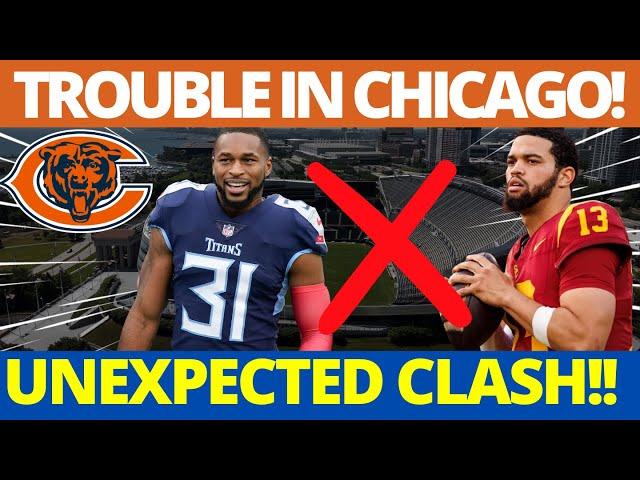  HARD WORDS AT BEARS TRAINING! CALEB W IS NOT READY! chicago bears news today