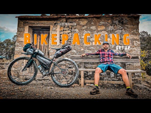 BIKEPACKING SETUP: the ONLY things you need to TRAVEL BY BIKE