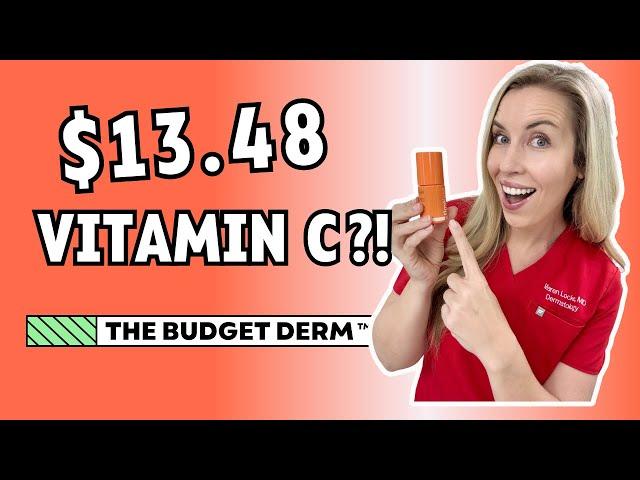 $13.48 Vitamin C Serum?! | The Budget Derm Approved